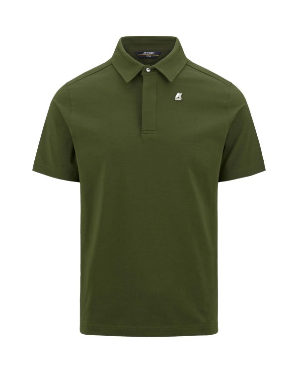 Polo Uomo K-Way Jersey Vincelle Verde Online Sale