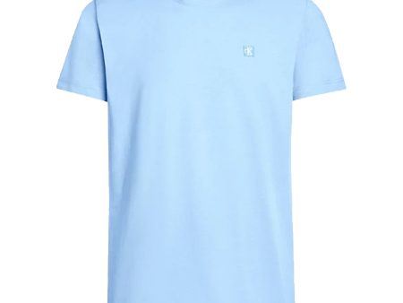 Calvin Klein CK Embro Badge Tee Celeste Online Sale