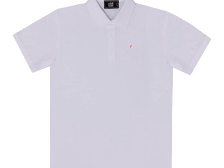 Polo Uomo After Label Wick Bianco For Cheap