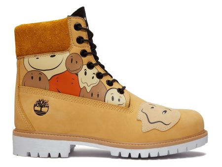 CNSTNT DVLPMNT X Timberland Premium 6 Inch Lace Up Waterproof Boot Medium Yellow W Print Sale