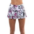 LuckyInLove City Graffiti Tier Skirt Cheap