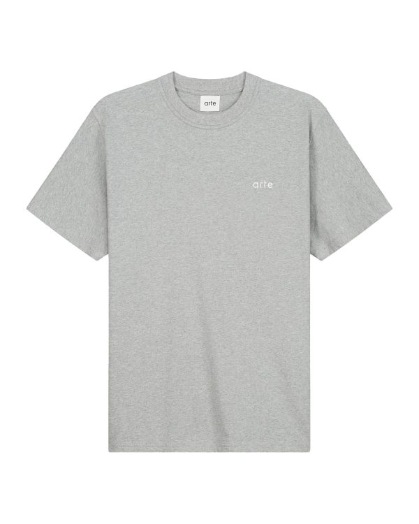 T-Shirt Arte Antwerp Teo Back Team Grigio For Discount