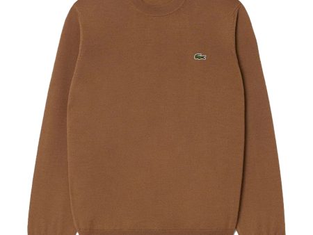 Maglione Uomo Lacoste Marrone Hot on Sale