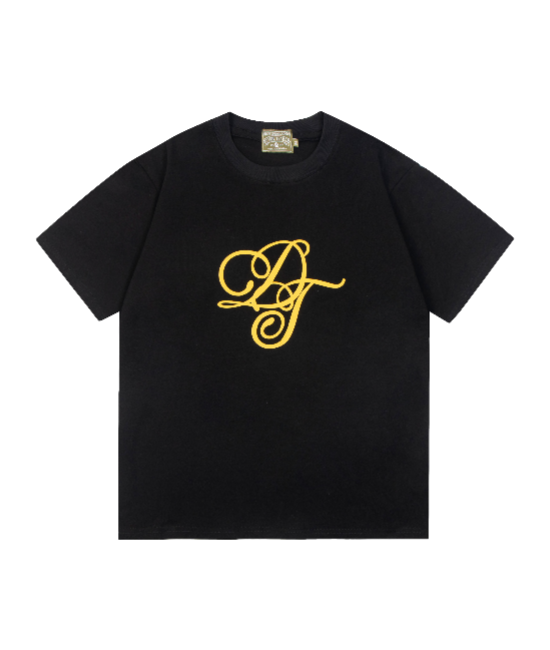 T-Shirt Denim Tears Metallic Gold Script® Online Sale