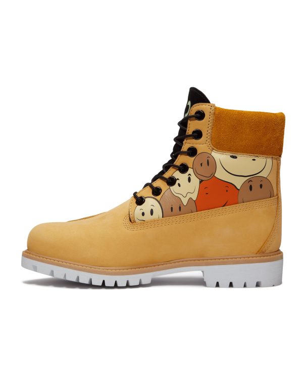 CNSTNT DVLPMNT X Timberland Premium 6 Inch Lace Up Waterproof Boot Medium Yellow W Print Sale