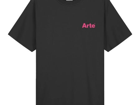 T-Shirt Arte Antwerp Teo Back Heart Black Online now