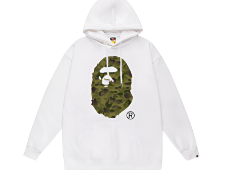 Pull Bape : FLORAL SOLID CAMO APE HEAD ® Online now