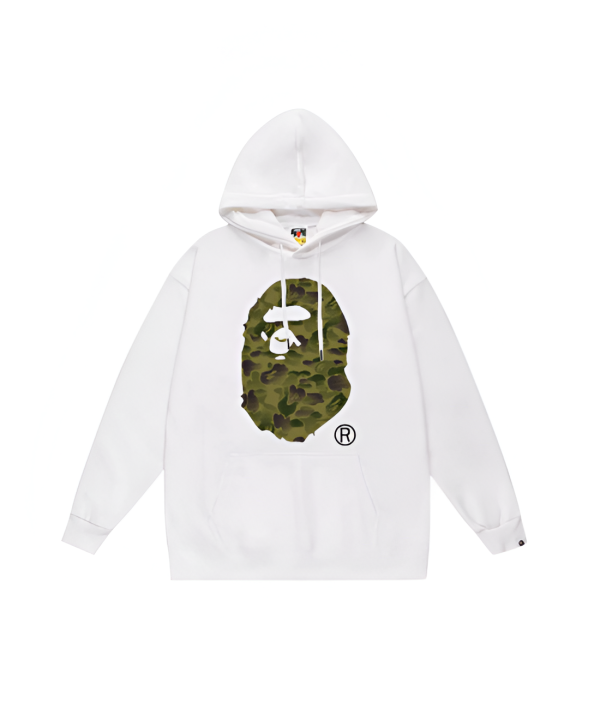 Pull Bape : FLORAL SOLID CAMO APE HEAD ® Online now