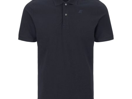 Polo Uomo K-Way Amedee Blue Depth Sale