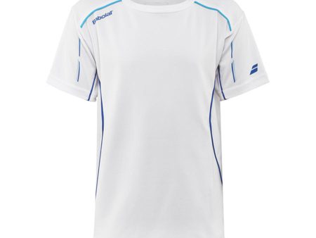 Babolat 42S1470 Match Core Tee Boy White Online