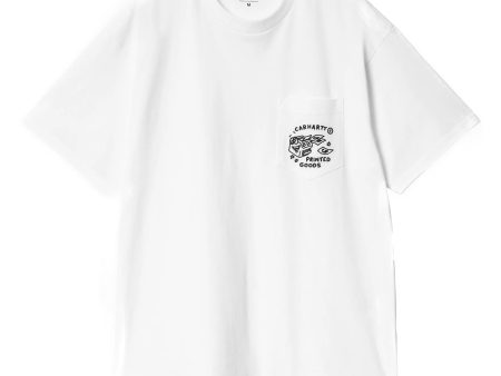 Carhartt Wip Fragments Pocket T-Shirt White Online