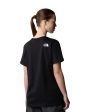 T-Shirt Donna The North Face Relaxed Fine Black Sale