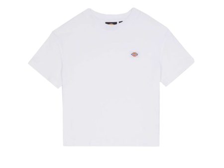 T-Shirt Donna Dickies Oakport Boxy W Bianco For Cheap