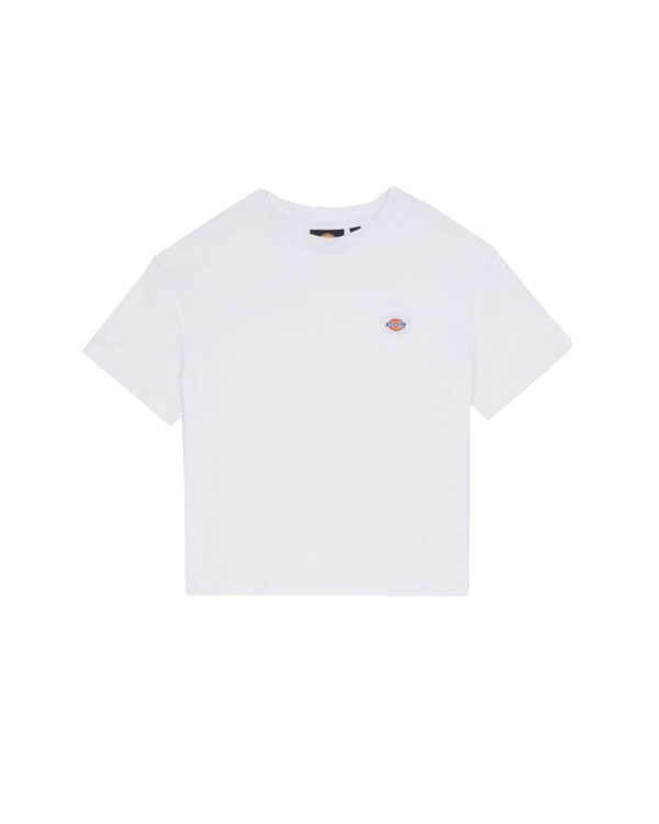 T-Shirt Donna Dickies Oakport Boxy W Bianco For Cheap