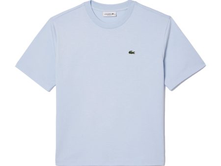 T-Shirt Donna Lacoste Classic Logo Celeste Discount