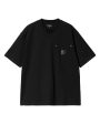 Carhartt Wip Eldon Pocket T-Shirt Black Online Sale