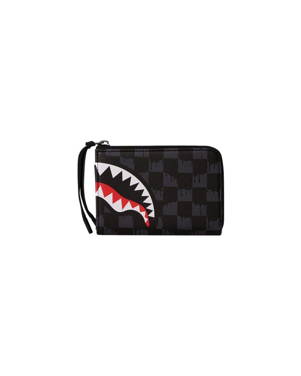 Sprayground Drip Check Shark Wallet Online