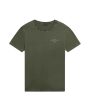 T-Shirt Napapijri Uomo Verde Militare Cheap