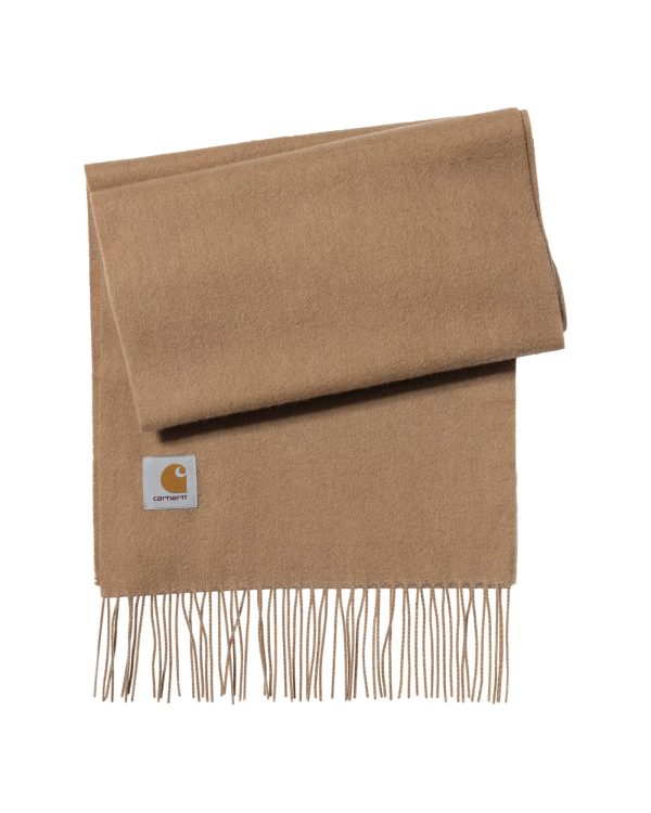 Carhartt Wip Clan Scarf Peanut For Discount