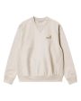 Carhartt Wip American Script Sweat Moonbeam Fashion