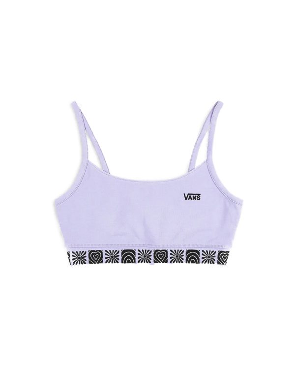 Crop Top Vans Donna Lilla Sale