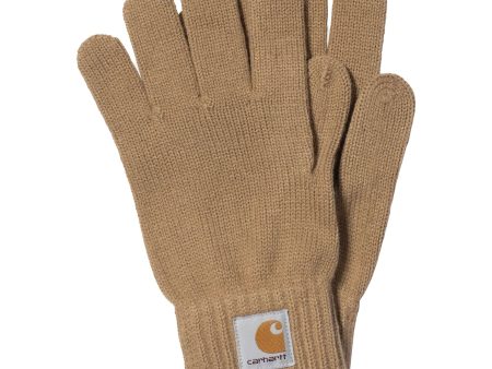 Carhartt Wip Watch Gloves Peanut For Discount