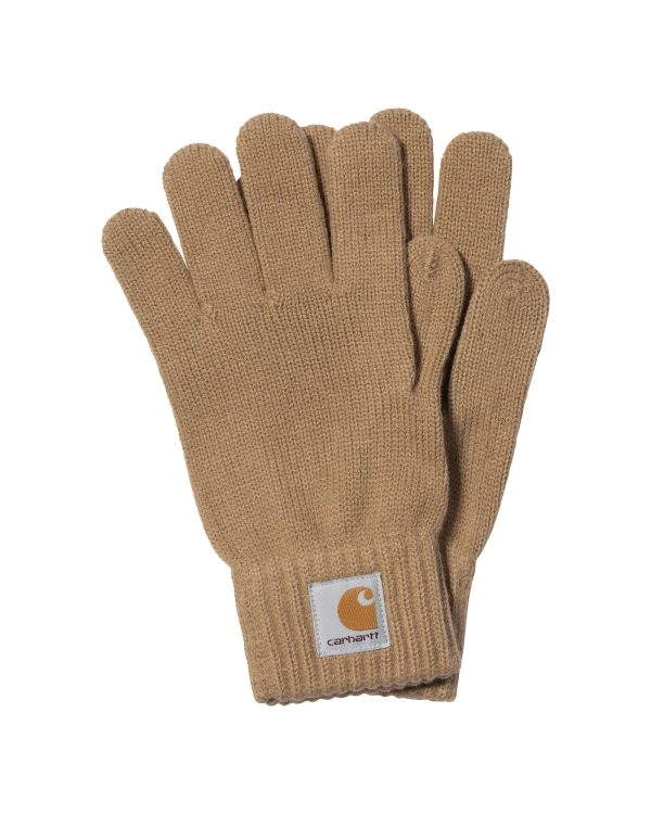 Carhartt Wip Watch Gloves Peanut For Discount