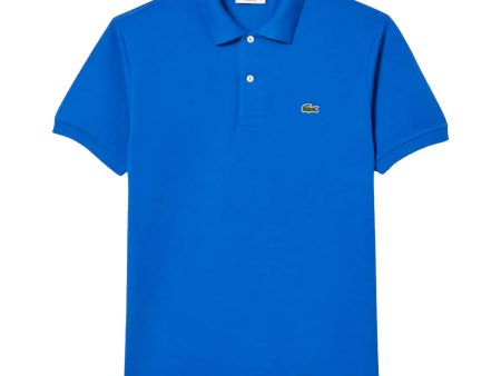 Polo Uomo Lacoste L.12.12 Azzurro Online Sale