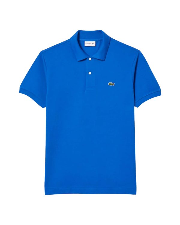 Polo Uomo Lacoste L.12.12 Azzurro Online Sale