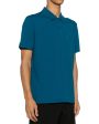 CP Company Stretch Piquet Regular Polo Shirt Ink Blue For Discount