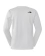 The North Face L-S Simple Dome Tee Bianco Supply