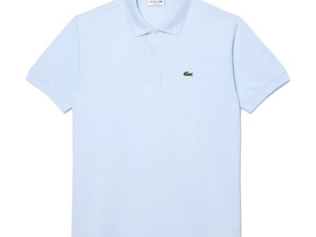 Polo Uomo Lacoste L.12.12 Celeste Hot on Sale