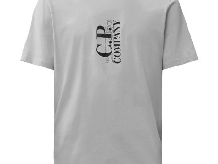 CP Company 30-1 Jersey British Sailor T-Shirt Grey Melange Online