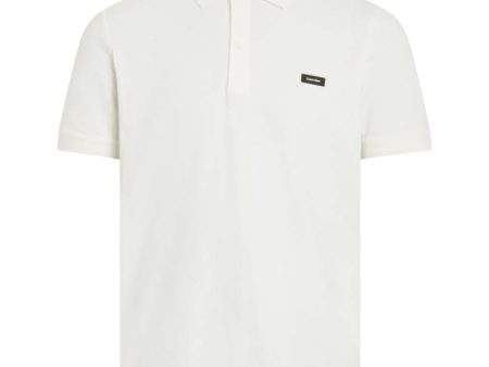 Polo Uomo Calvin Klein Thermo Tech Pique Slim Egret Fashion