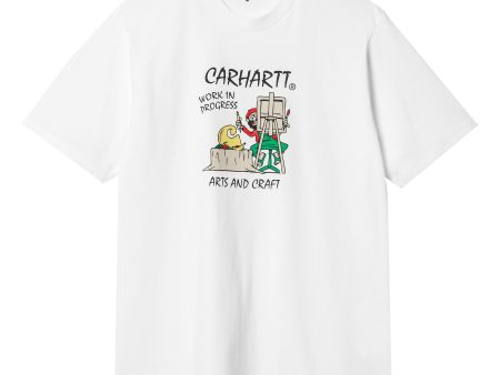 Carhartt Wip Art Supply Tee White Cheap