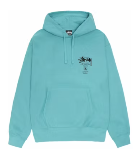 Hoodie Stüssy® World Tour Online now