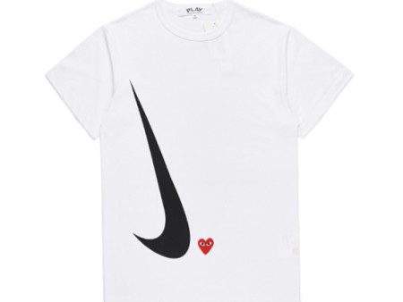 T-Shirt Comme Des Garçons PLAY® x Nike® on Sale