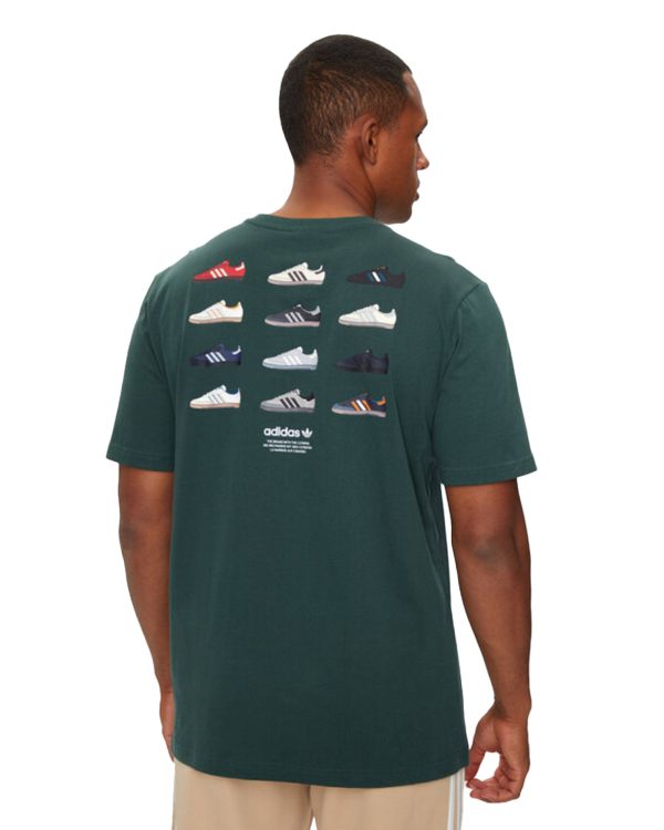 T-Shirt Uomo Adidas Sneakers Verde Cheap