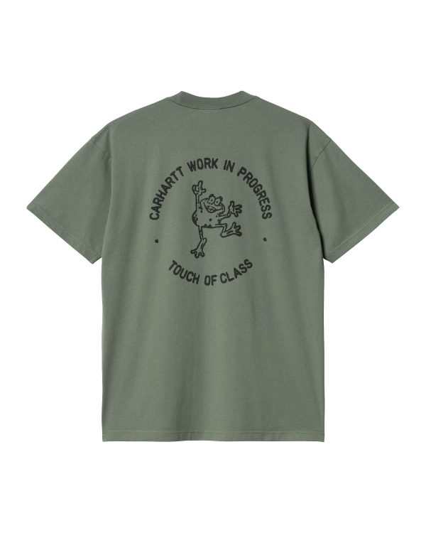 Carhartt Wip Stamp Tee Duck Green Sale