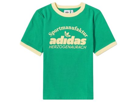 T-Shirt Donna Adidas Retro Grx Tee Verde Sale