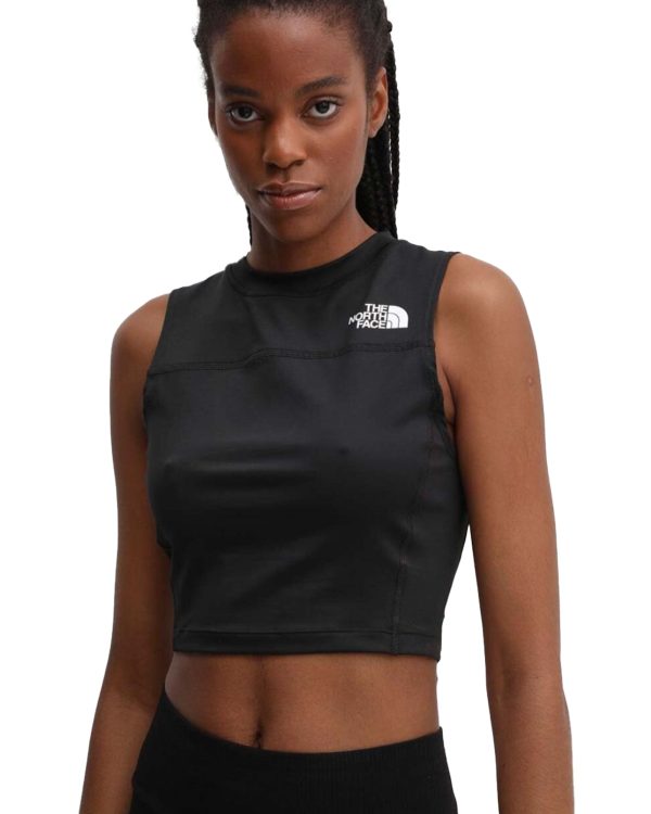 Canotta Donna The North Face Poly Knit Tank Nero Cheap