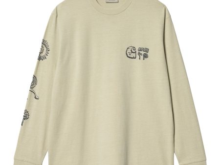 Carhartt Wip L-S Mimetolith Tee Beryl Cheap