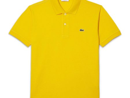 Polo Uomo Lacoste L.12.12. Manica Corta Jaune For Sale