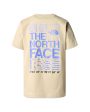 T-Shirt Donna The North Face Coordinate Gravel Beige Supply