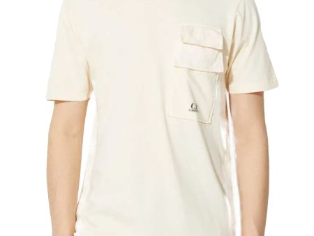 CP Company 20-1 Jersey Flap Pocket T-shirt Pistacchio Shell Hot on Sale