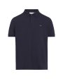 Polo Uomo Calvin Klein Thermo Tech Pique Slim Blu For Sale