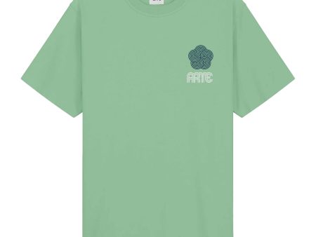 T-Shirt Arte Antwerp Teo Circle Flower Green Online Hot Sale