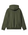 Carhartt Wip Hooded American Script Sweat Tarragon Supply