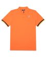 Polo K-Way Vincent Contrast Stretch Arancione Supply