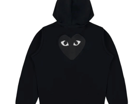 Sweat zippé à Capuche Comme Des Garçons® Coeur Noir. Supply